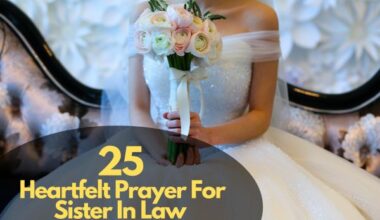 Prayer For Sister In Law