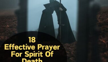 Prayer For Spirit Of Death
