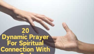 Prayer For Spiritual Connection With God