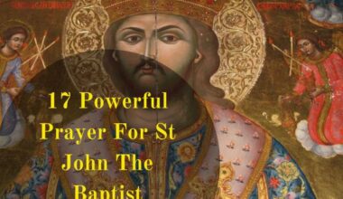 Prayer For St John The Baptist