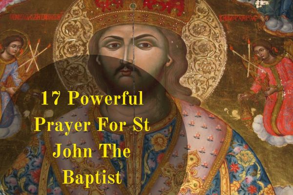 Prayer For St John The Baptist