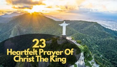 Prayer Of Christ The King