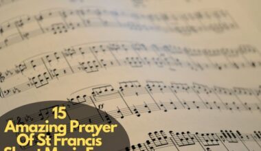 Prayer Of St Francis Sheet Music Free
