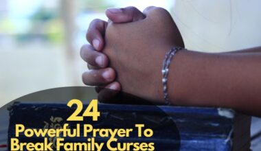 Prayer To Break Family Curses