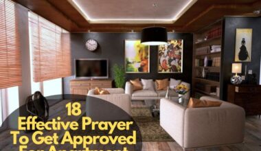 Prayer To Get Approved For An Apartment