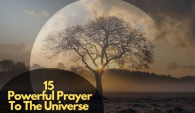 Prayer To The Universe