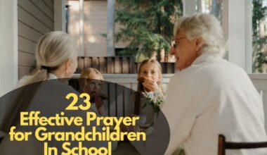 Prayer for Grandchildren In School