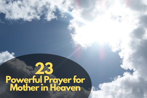 Prayer for My Mother in Heaven