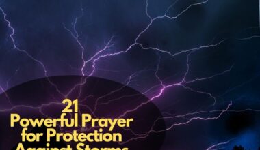 Prayer for Protection Against Storms