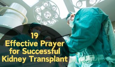 Prayer for Successful Kidney Transplant