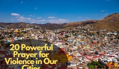 Prayer for Violence in Our Cities
