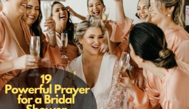 Prayer for a Bridal Shower