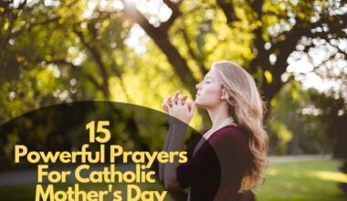 Prayers For Catholic Mother's Day