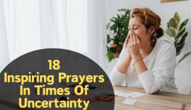 Prayers In Times Of Uncertainty