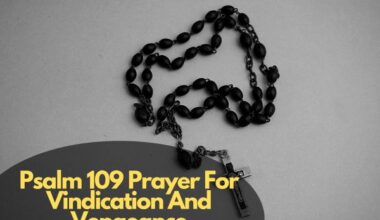 Psalm 109 Prayer For Vindication And Vengeance