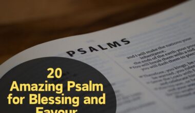 Psalm for Blessing and Favour