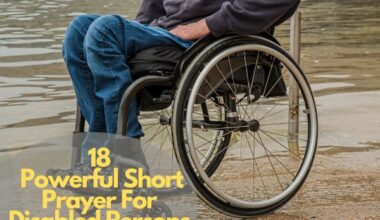Short Prayer For Disabled Persons